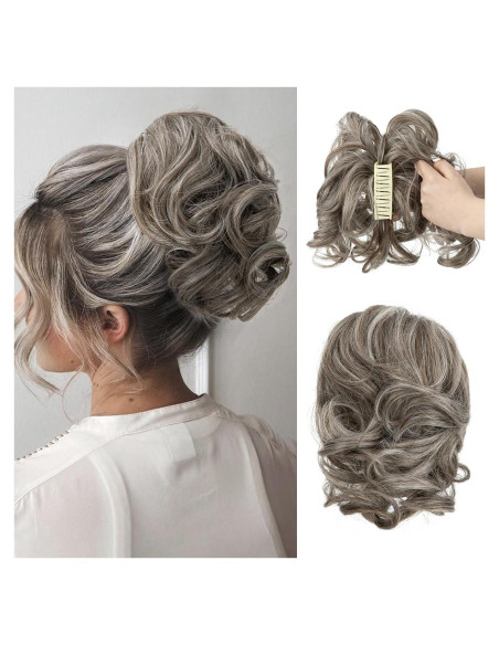 Clip de Garra para Extensiones de Cabello Sintético CJL - 2 Piezas