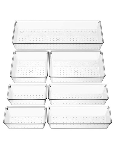 Organizador de Cajones Criusia 7 PCS - Plástico PET Antideslizante
