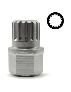 Llave de tuerca de bloqueo de rueda 11/15PT BMW - Herramienta de extracción