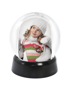 Mini Globo de Nieve Fotográfico Neil Enterprises 9.5 cm Negro