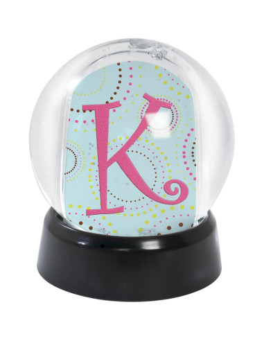 Mini Globo de Nieve Fotográfico Neil Enterprises 9.5 cm Negro