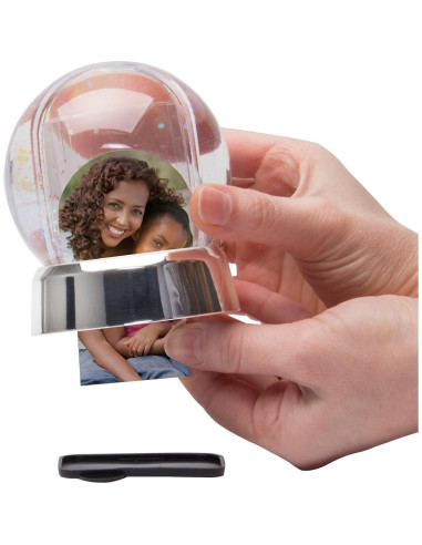 Mini Globo de Nieve Fotográfico Neil Enterprises 9.5 cm Negro