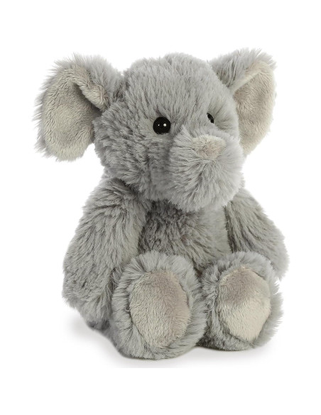 Peluche Elefante Acurrucable Aurora 20 cm Gris