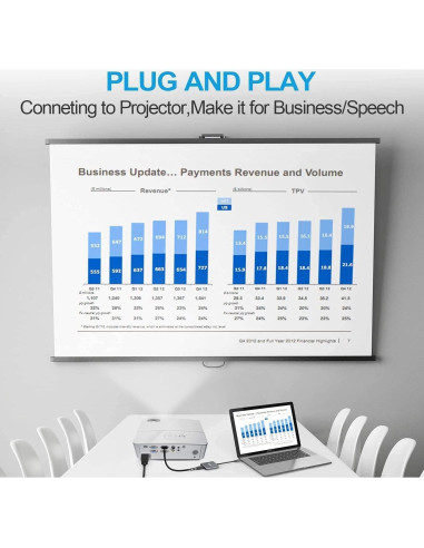 Adaptador Multiport USB C a HDMI Tuwejia 4K USB 3.0 Gris