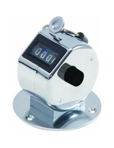 Contador de Tally Advantus Modelo II Cromo 0-9999 2