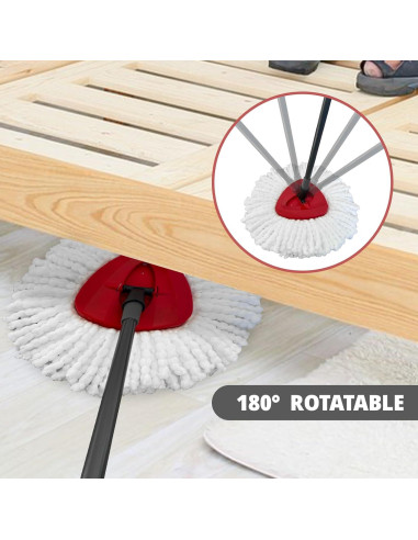 Base de Reemplazo para Mop Giratorio Koolstuffs 16x16cm