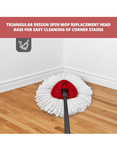 Base de Reemplazo para Mop Giratorio Koolstuffs 16x16cm