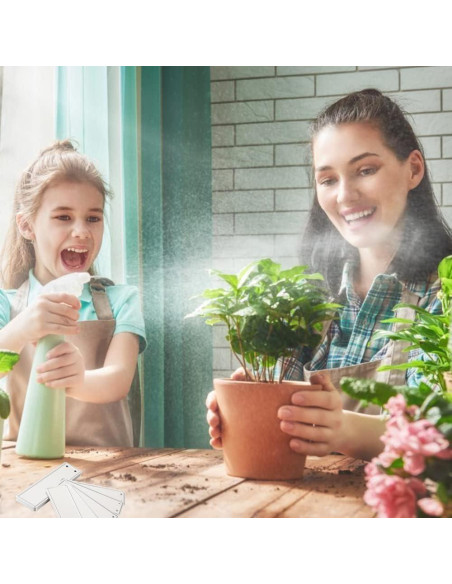 Etiquetas de Plantas de Aluminio TINSKY 50PCS Resistentes e Impermeables