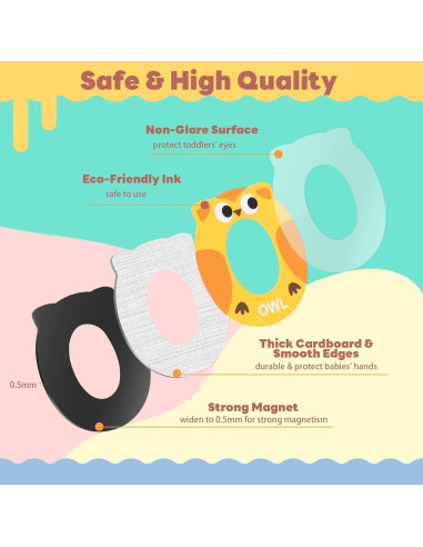 Letras y Números Magnéticos Thboxes 52 Piezas Coloridas