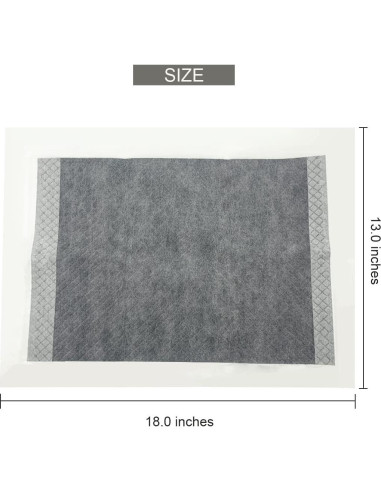 100 Almohadillas Desechables para Orina de Conejo MUYG 33x45 cm