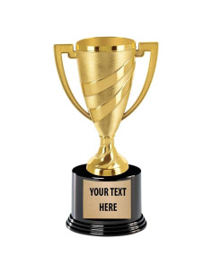 Trofeo de Copa Grande Oro 22.86 cm Crown Awards Personalizado