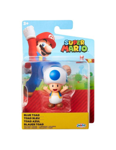 Figura de Acción Super Mario - Sapo Azul 6.35 cm Jakks