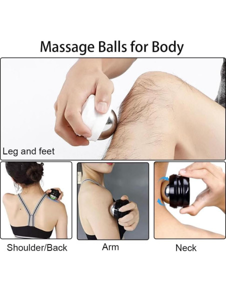 Rodillo de Masaje Frío Flyfan - Alivio Muscular 1 Cuenta