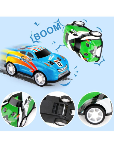 Paquete de 50 Mini Coches de Tirar Hxezoc para Niños