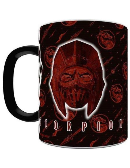 Taza Cerámica Morphing Mugs 11 oz Scorpion Mortal Kombat