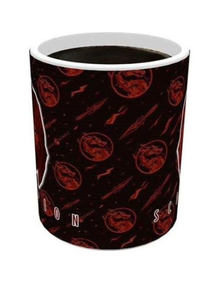 Taza Cerámica Morphing Mugs 11 oz Scorpion Mortal Kombat