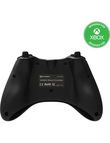 Controlador con cable Hyperkin Xenon Xbox 360 - Negro