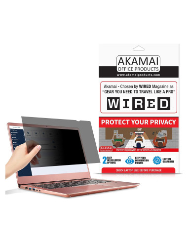Filtro de Privacidad Akamai 13.3" Antirreflejo y Luz Azul