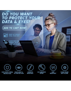 Filtro de Privacidad Akamai 13.3" Antirreflejo y Luz Azul 2