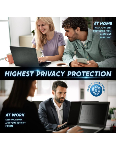Filtro de Privacidad Akamai 13.3" Antirreflejo y Luz Azul