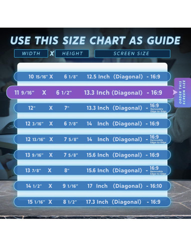 Filtro de Privacidad Akamai 13.3" Antirreflejo y Luz Azul
