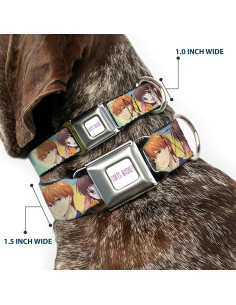 Collar para Perro Crunchyroll con Hebilla de Seguridad 24.1-33 cm 2