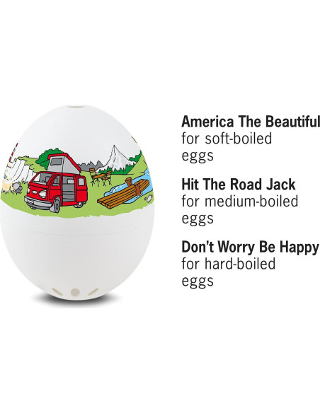Cocedor de Huevos Musical Brainstream BeepEgg - 3 Niveles