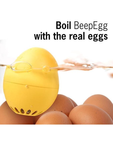 Cocedor de Huevos Musical Brainstream BeepEgg - 3 Niveles