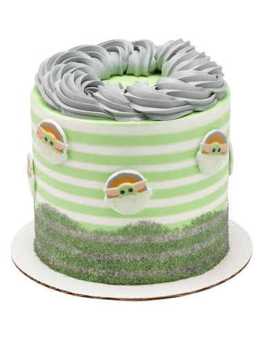 DECOPAC Anillos de Cupcake Star Wars The Mandalorian - 24 Piezas