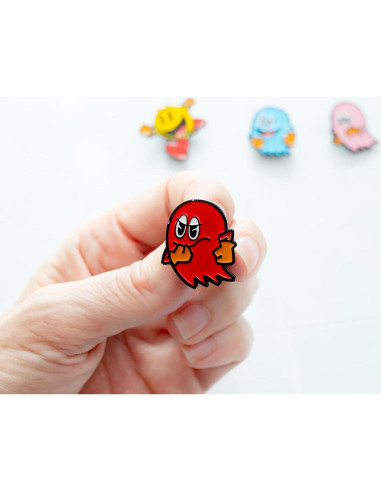 Conjunto de Pines de Esmalte Pac-Man 4 Piezas Toynk