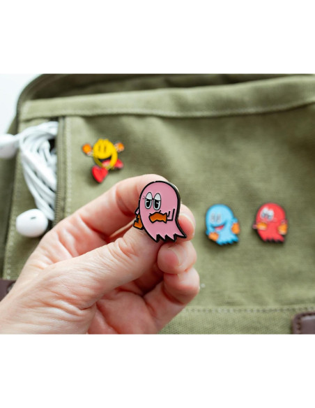 Conjunto de Pines de Esmalte Pac-Man 4 Piezas Toynk
