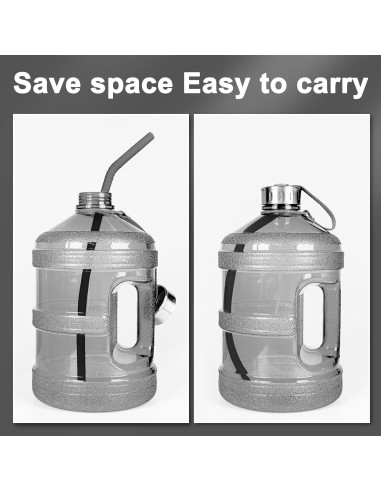 Pajitas de Silicona Reutilizables Walfos 36.83 cm 6-Pack