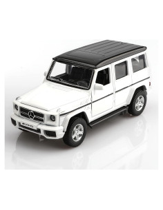 Coche de Metal a Escala 1/36 TOKAXI Mercedes Benz G63 Blanco