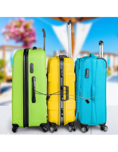 Candado de Combinación DanziX TSA con Tether de Acero Inoxidable