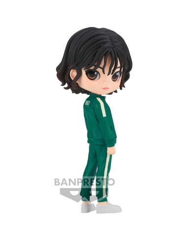 Figura Q Posket Kang Sae-byeok Juego del Calamar Bandai 14 cm