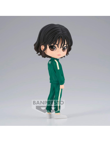 Figura Q Posket Kang Sae-byeok Juego del Calamar Bandai 14 cm