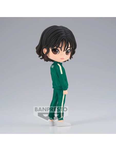 Figura Q Posket Kang Sae-byeok Juego del Calamar Bandai 14 cm