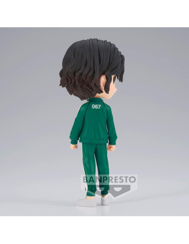 Figura Q Posket Kang Sae-byeok Juego del Calamar Bandai 14 cm