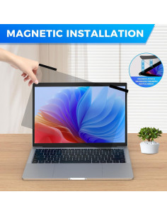 Filtro de Pantalla de Privacidad Magnético JEAPKA 13.3" 2