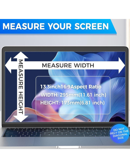 Filtro de Pantalla de Privacidad Magnético JEAPKA 13.3"