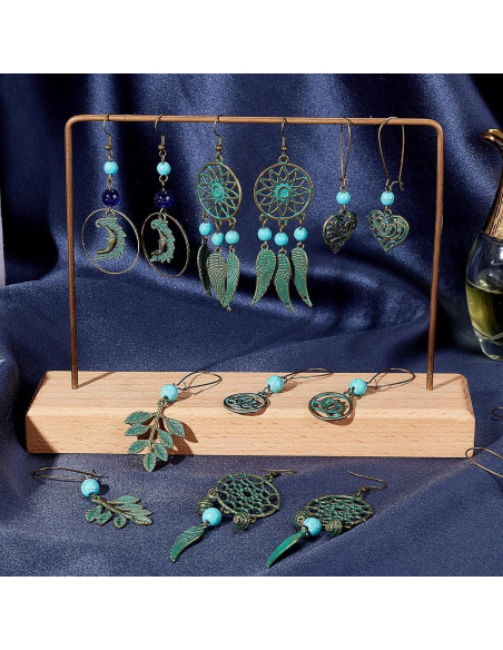 Kit de Joyería DIY SUNNYCLUE 10 Pares Aretes Vintage Boho