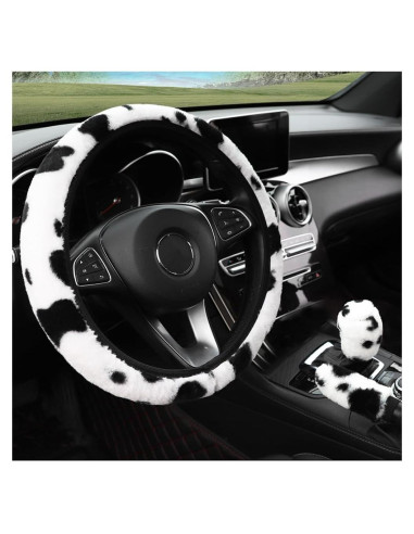 Juego de Accesorios para Auto Gasedin 3 Piezas Diseño Vaca