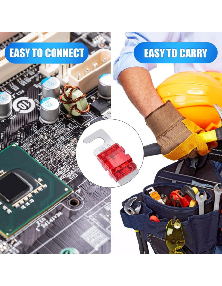 Kit de 18 Fusibles Mini ANL Frienda para Audio de Coche 20A-150A