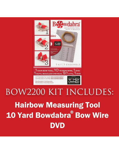 Accesorio Mini Hairbow Morex para Mini Bowdabra - 10 yardas