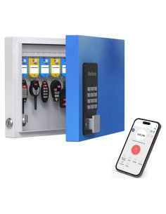 Caja de Llaves Inteligente WeHere 16 Llaves Bluetooth Acero