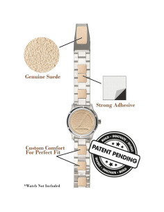 Cojines de ajuste para reloj Linx Beige - Comodidad y ajuste perfecto 2