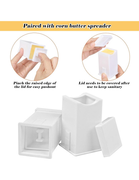 Juego de Platos y Soportes para Mazorcas Aodaer - 56 Piezas