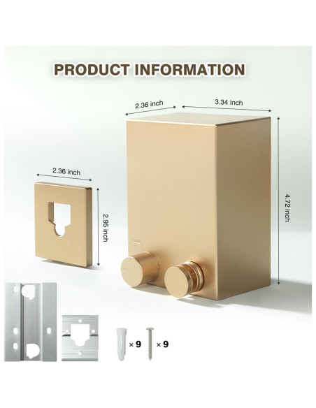 Cuerda de Ropa Retráctil XIOQINE 4.22m Acero Inoxidable Dorado