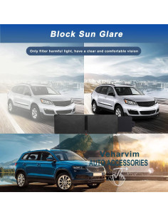 Visera Solar Polarizada Veharvim VH-SV04D Antirreflejo UV400 2
