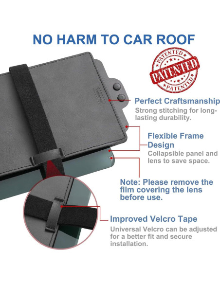 Visera Solar Polarizada Veharvim VH-SV04D Antirreflejo UV400